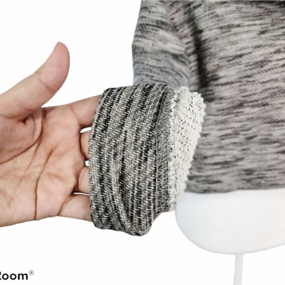 Anthropologie Saturday Sunday Cropped Tweed Hoodie - Picture 11 of 16